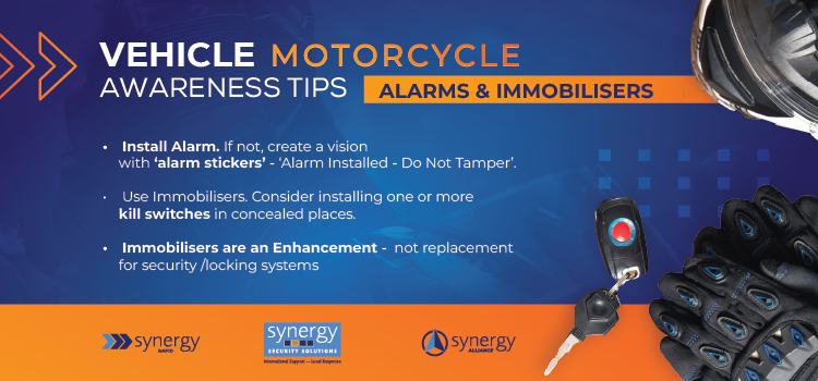 Motorcycle Awareness Tips - Alarms & Immobilisers
