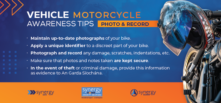 Motorcycle Awareness Tips - Photograph and Record 